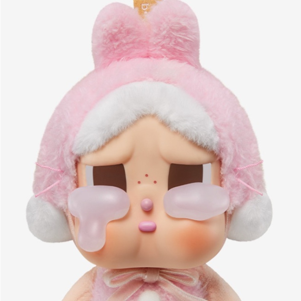 Adorable Pink Plush Doll